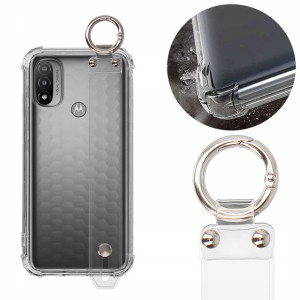 Etui Anti-shock Z Paskiem Do Motorola E20 Ochronne