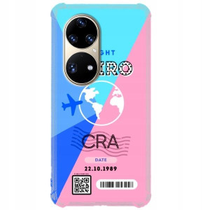 Etui ANTISHOCK do HUAWEI P50 PRO Bilet Wzory