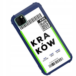 Etui Antishock Do Huawei Y5p Bilet Podróż Wzory