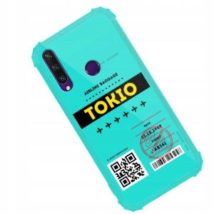 Etui Antishock Do Huawei Y6p Bilet Podróż Wzory