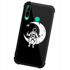 Etui ANTISHOCK do HUAWEI Y7P KOSMOS Księżyc Wzory