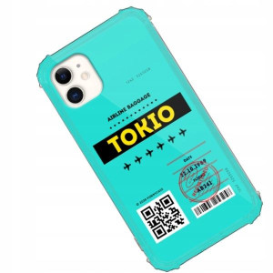 Etui Antishock Do Iphone 11 Bilet Podróż Wzory