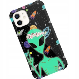 Etui Antishock do IPHONE 12 Case Kosmos Top Wzory