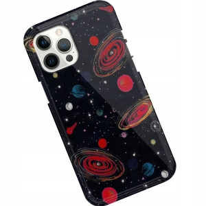 Etui Antishock do IPHONE 12 PRO MAX Kosmos Wzory
