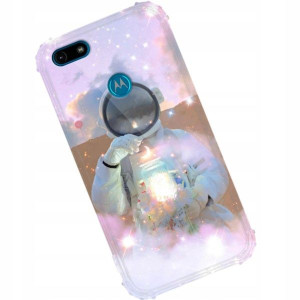 Etui Antishock do MOTOROLA E6 PLAY Kosmos Wzory
