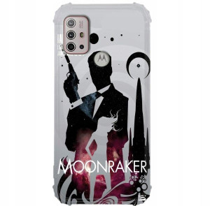 Etui Antishock do MOTOROLA G30 Bond 007 Top Wzory
