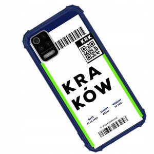 Etui Antishock Do Lg K52 Bilet Podróż Wzory