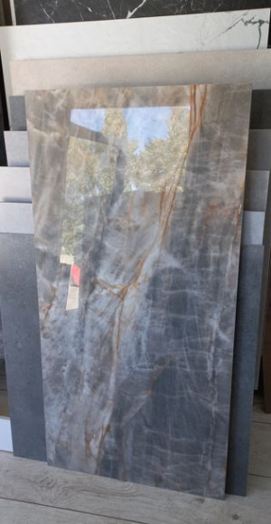 Płytki łazienkowe polerowane kamień 120x60 Brazilian amber Cerrad