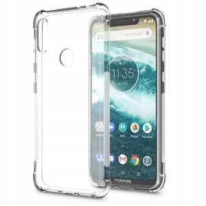 Etui Antishock Do Motorola Moto One 5g Bezbarwny