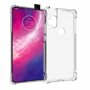 Etui Antishock Do Motorola One Hyper Case Bezbarwn