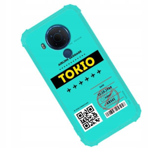 Etui Antishock Do Nokia 5.4 Bilet Podróż Wzory
