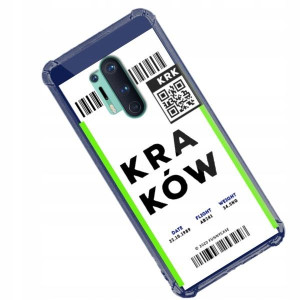 Etui Antishock Do Oneplus 8 Pro Bilet Podróż Wzory