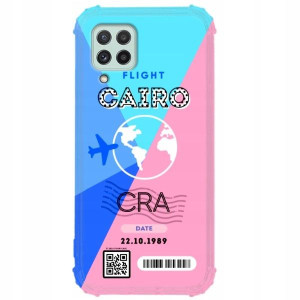 Etui ANTISHOCK do SAMSUNG A22 4G Bilet Wzory