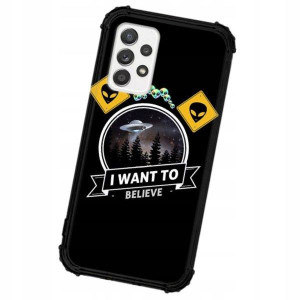 Etui ANTISHOCK do SAMSUNG A52 KOSMOS Księżyc Wzory