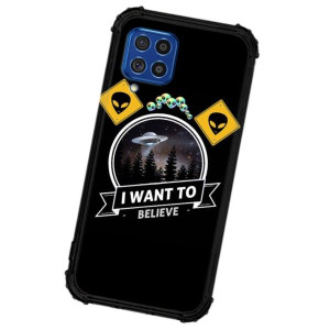Etui ANTISHOCK do SAMSUNG F62 KOSMOS Księżyc Wzory