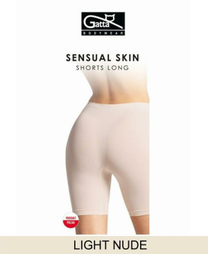 GATTA Shorts Long Sensual Skin k.:Light Nude 2 r.:L