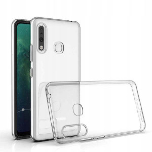 Etui Clear Do Samsung A70e Case Ochronne Bezbarwna