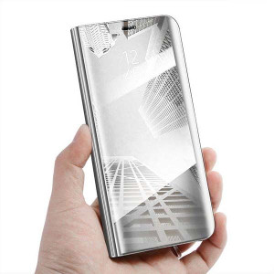 Etui Clear View Cas Obudowa Do Samsung A12 Srebrny