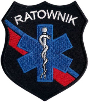 Tarcza Ratownik Naszywka 249r