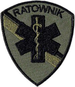 Ratownik Tarcza Naszywka 1187r