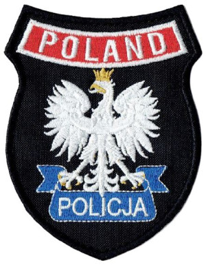 Poland POLICJA Tarcza NASZYWKA 789R
