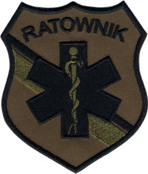 Tarcza Ratownik Naszywka 531r