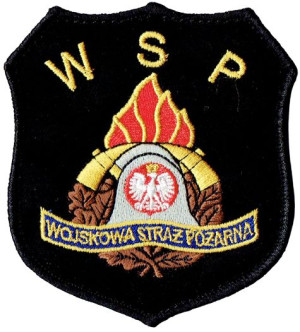 Tarcza Wsp Wojskowa Straż Pożarna Naszywka 1540r