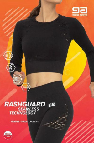GATTA Rashguard Fitness GA M/ Black