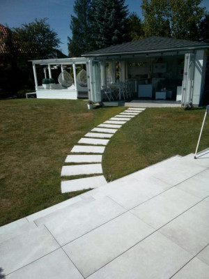 Płyty tarasowe,balkonowe 40x80x20 gres 2 cm Montego gris Cerrad