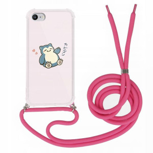 Etui Crossbody do LG K52 Róż Hot Top 100 Wzory