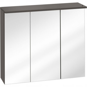Szafka łazienkowa z lustrem LED GALAXY GRAFIT 844
