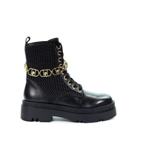 Damskie botki czarne LIU JO SF2183 PX271 22222 - Rozmiar: 38