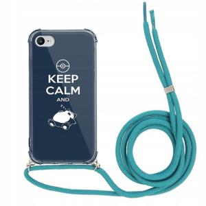 Etui Crossbody do SAMSUNG S21 PLUS Turkus Wzory