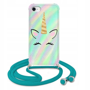 Etui CROSSBODY do XIAOMI MI 8 TURKUS Bajkowe Wzory