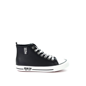 Damskie trampki czarne BIG STAR SHOES KK274598 - Rozmiar: 38