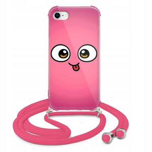 Etui Crossbody do XIAOMI REDMI 7A Różowy Top Wzory