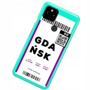 Etui Do Google Pixel 4a 5g Case Bilet Travel Wzory