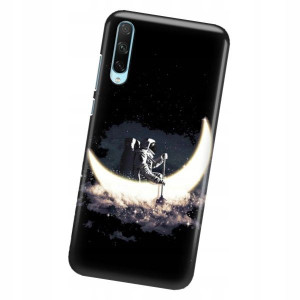 Etui do HUAWEI HONOR 30i Case KOSMOS Księżyc Wzory