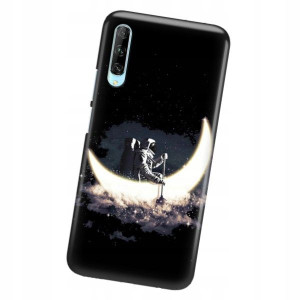 Etui do HUAWEI HONOR Y9S Case KOSMOS Księżyc Wzory