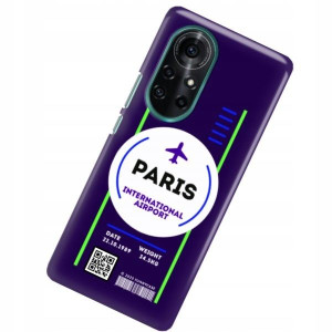 Etui Do Huawei Nova 8 Pro Case Bilet Travel Wzory