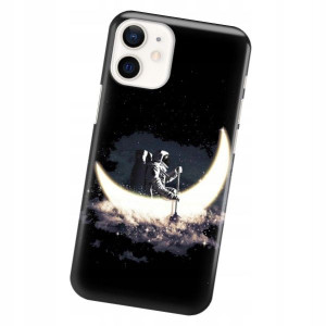 Etui do iPHONE 12 MINI Case KOSMOS Księżyc Wzory