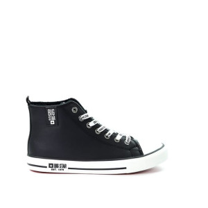 Męskie trampki czarne BIG STAR SHOES KK174346 - Rozmiar: 43