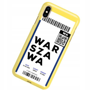 Etui Do Iphone Xs Max Case Bilet Travel Wzory