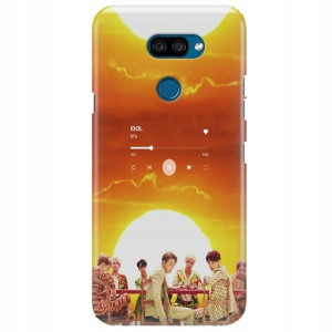 Etui do LG K40S Case Obudowa Spotify Muzyka Wzory