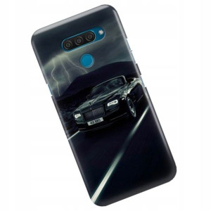 Etui do LG Q60 Obudowa Auta Top 100 Wzory + SZKŁO