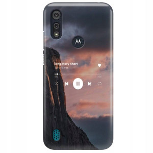 Etui do MOTOROLA E6S Obudowa Spotify Muzyka Wzory