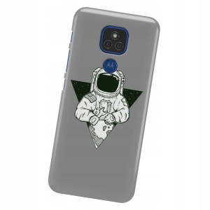 Etui do MOTOROLA E7 PLUS Case KOSMOS Księżyc Wzory