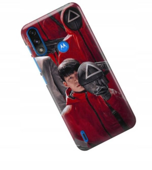 Etui do MOTOROLA E7i Case Obudowa Squid Game Wzory
