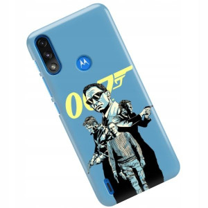 Etui do MOTOROLA E7i Obudowa Bond 007 Modne Wzory