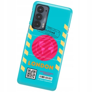 Etui do MOTOROLA EDGE 20 5G Bilet Podróż Wzory